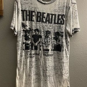 The Beatles sheer top
